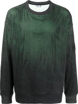 Perforated Cotton Jumper