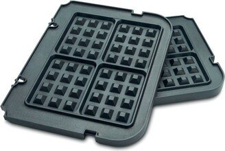 Griddler Waffle Plates - Black - GR-WAFP