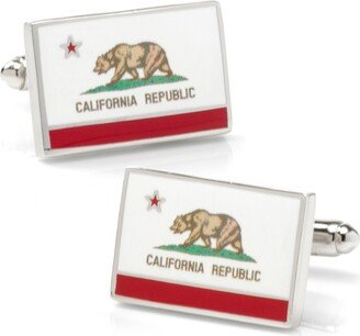 Men's California State Flag Cufflinks