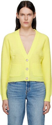 Yellow Brushed Cardigan-AA