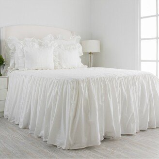 Oma 100% Cotton Ruffle Modern & Contemporary Coverlet Set