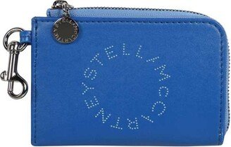 Logo Perforated Zipped Wallet-AB