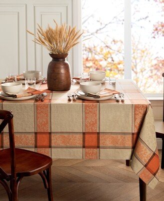 Autumnal Harvest Jacquard Tablecloth, 52 x 70