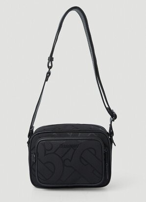 Paddy Tb Monogram Crossbody Bag - Man Crossbody Bags Black One Size