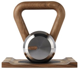 PENT. Walnut & Stainless Steel Lova Kettlebell, 6 kg