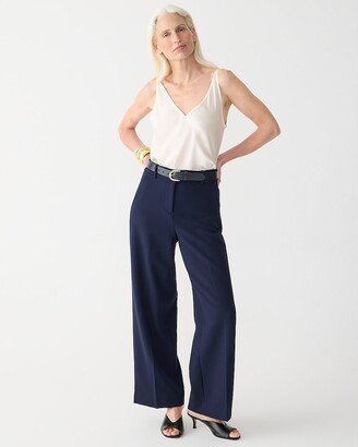 Petite Sydney wide-leg pant in four-season stretch