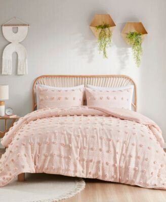 Lucy Clip Jacquard Comforter Set Collection