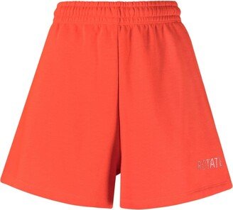 Crystal-Logo Track Shorts