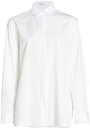 Elada Cotton Poplin Shirt