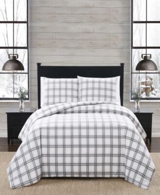 Plaid Flannel Duvet Cover Sets