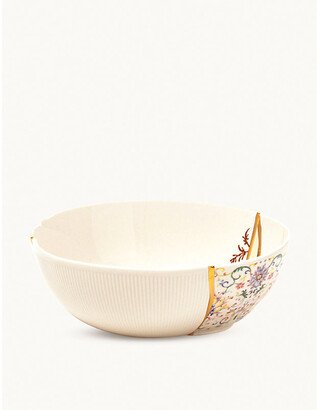 None Kintsugi N1 Porcelain and 24ct Gold Bowl 19cm