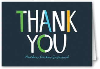 Thank You Cards: Just For You Thank You Card