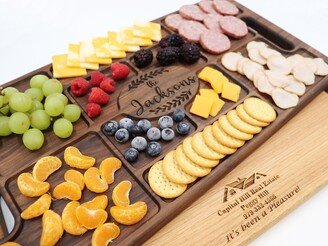 Custom Charcuterie Board Closing Gift, Housewarming Professional Realtor Welcome Home Personalized Serving Tray With Handles