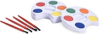 Neliblu High Quality Non-Toxic Vibrant Watercolor Paint Set- 24 Colors