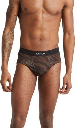 Tiger Print Briefs