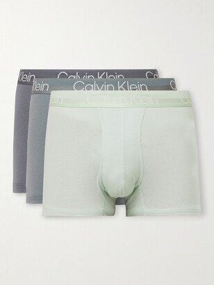 Three-Pack Stretch-Cotton Boxer Briefs-BG