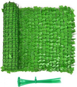 118 x 39 Inch Artificial Ivy Privacy Fence for Fence and Vine Decor - 118