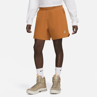 Men's ACG Dri-FIT New Sands Shorts in Orange