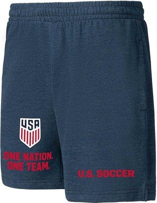 Men's Concepts Sport Navy Usmnt Multi-Logo Shorts