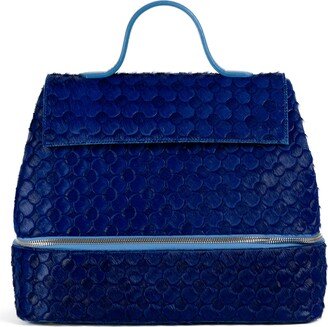 Medani The Aida Bag In Zahar Cut Blue