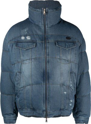 Nox denim puffer jacket