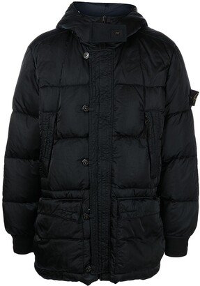 Raso hooded puffer jacket