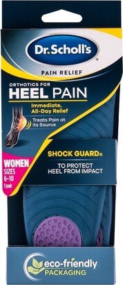 Pain Relief Orthotics For Heel Pain For Women - Size 6-10