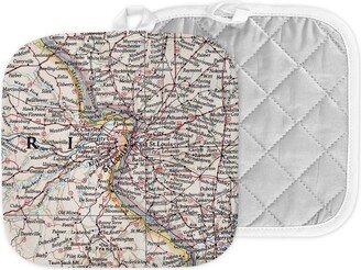 st Louis Map Hot Pad - Pot Holder Gift Kitchen Airbnb