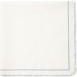 goop x Social Studies Frayed Linen-Blend Napkin