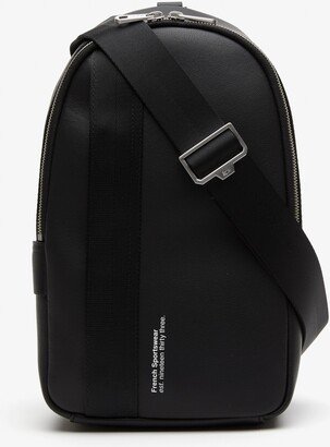 Men’s Compact Split Calfskin Leather Bag