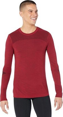 Intraknit Merino 200 Crew (Rhythmic Red) Men's Clothing