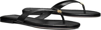 Capri Leather Flip-Flop (Perfect Black) Women's Shoes