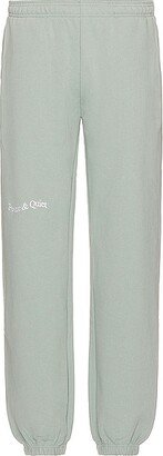 Museum of Peace and Quiet Wordmark Sweatpants in Sage