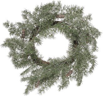 Artificial 24In Christmas Soft Piney Fir Wreath