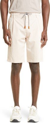 Microweave Stretch Cotton Bermuda Shorts