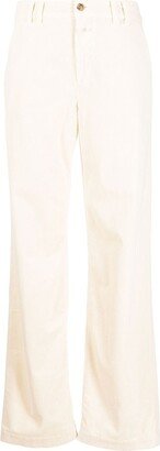 Braden corduroy straight-trousers