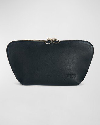 KUSSHI Signature Leather Makeup Bag