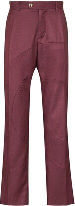 LUEDER Panelled Tailored Trousers