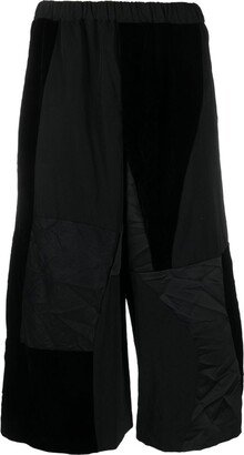 Elasticated Cropped Trousers