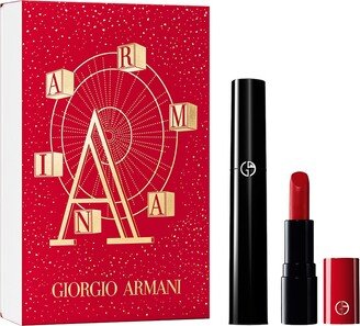 Armani Beauty Eyes to Kill Mascara and Mini Lip Power Beauty Gift Set