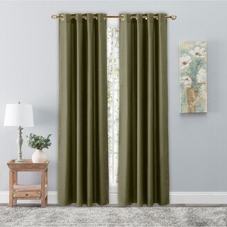 Glasgow Grommet Curtain Panel 56W x 63L