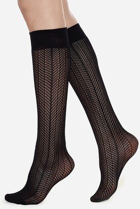 Swedish Stockings™ Astrid fishnet knee-highs