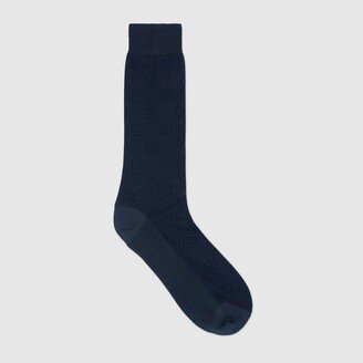 GG cotton silk jacquard socks-AA