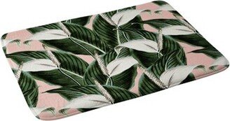 Marta Barragan Camarasa Sweet Floral Desert Bath Mat Green