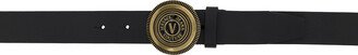 Black V-Emblem Belt