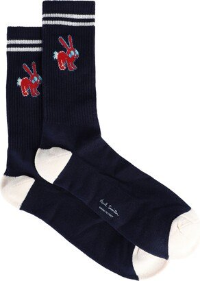 Socks & Hosiery Navy Blue-AC