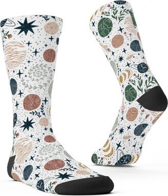 Socks: All Life Is Stardust - Multicolor Custom Socks, Multicolor