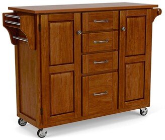 Create-a-Cart Brown Kitchen Cart - 48' x 18' x 36'