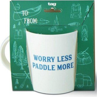 tagltd Worry Less Giftable Mug 11 oz