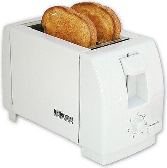 BetterChef Two Slice Toaster in White